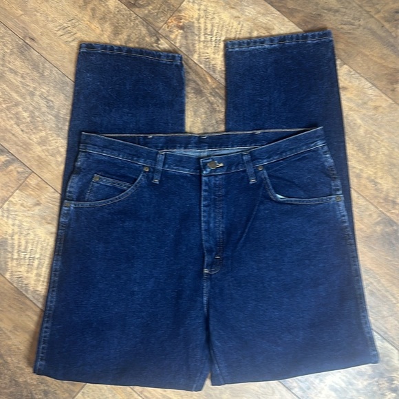 WRANGLER Five Star Regular Fit Denim Jeans, W38 L32, NWT - Picture 3 of 7